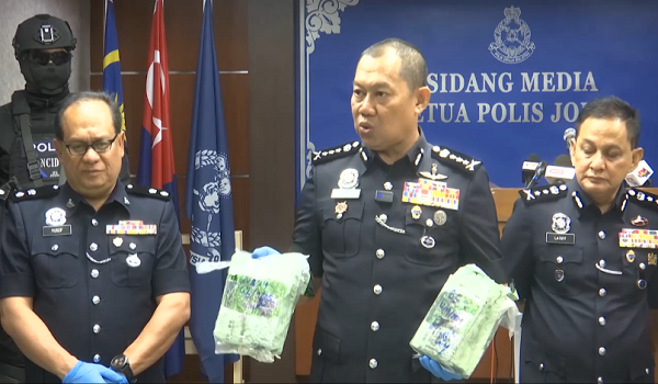 80.3 kilogram syabu bernilai kira-kira RM2.57 juta dirampas dalam satu serbuan di Bandar Penawar, Kota Tinggi.